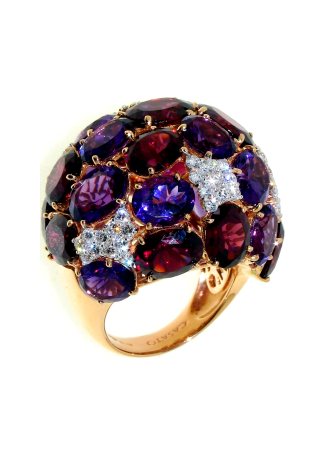 Кольцо Casato India Розовое золото