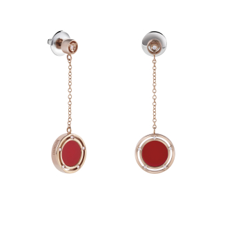 Серьги Damiani D.Side Розовое золото