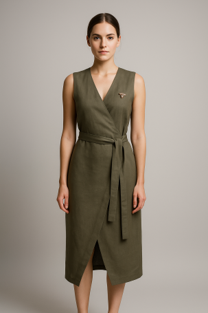 Платье Zardozi Nature Лен