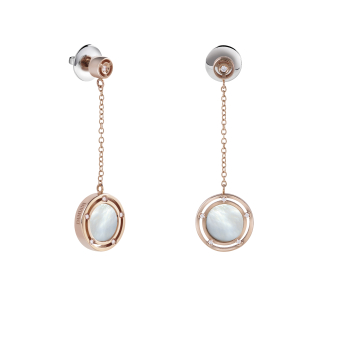 Серьги Damiani D.Side Розовое золото
