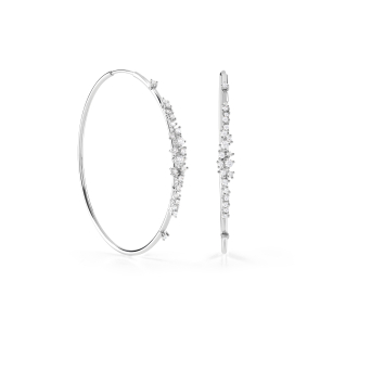 Серьги Damiani Mimosa Flexi Белое золото