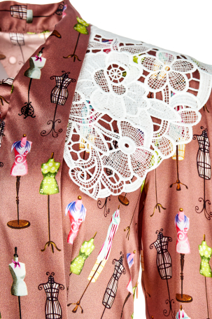 Платье Zardozi Parisienne Шелк