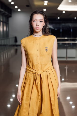 Платье Zardozi Spring/Summer 2023 Лен