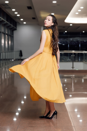 Платье Zardozi Spring/Summer 2023 Лен