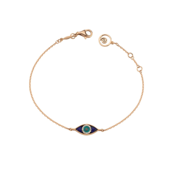 Браслет BeeGoddess Eye Light Розовое золото