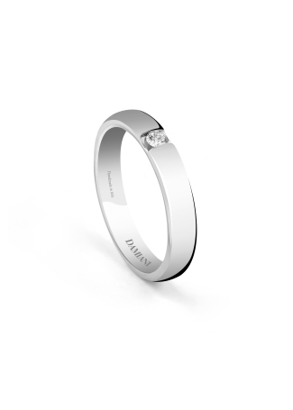 Кольцо обручальное Damiani Le Fedi Damiani Белое золото