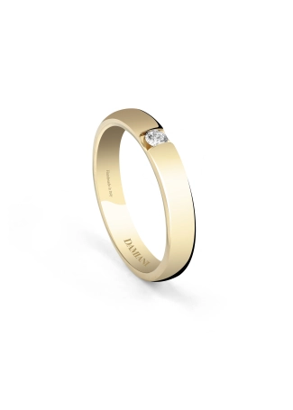 Кольцо обручальное Damiani Le Fedi Damiani Желтое золото