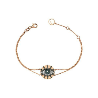 Браслет BeeGoddess Eye Light Розовое золото