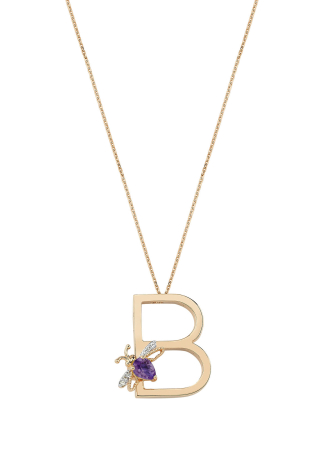 Колье BeeGoddess Bee Розовое золото
