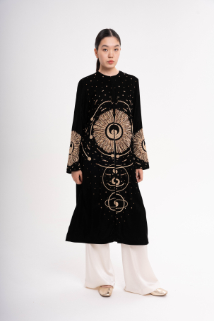 Халат Zardozi Takshila Couture Бархат