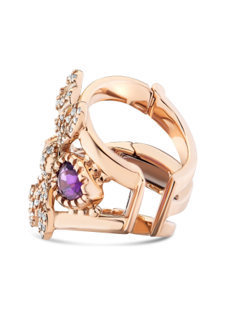 Кафф Bee Goddess Bee Розовое золото