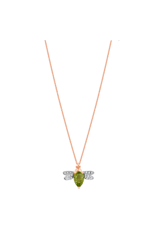 Колье Bee Goddess Bee Розовое золото