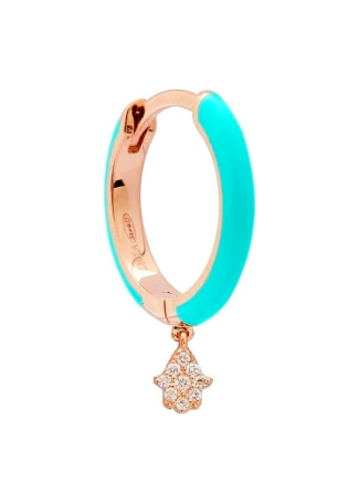 Моно серьга Djula Marbella Розовое золото