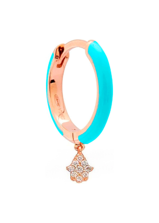 Моно серьга Djula Marbella Розовое золото