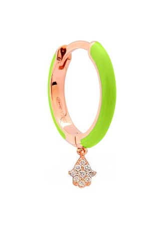 Моно серьга Djula Marbella Розовое золото