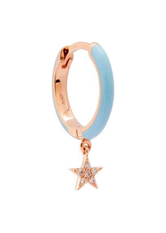 Моно серьга Djula Marbella Розовое золото