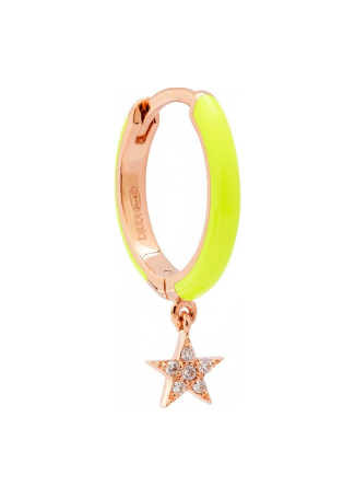 Моно серьга Djula Marbella Розовое золото