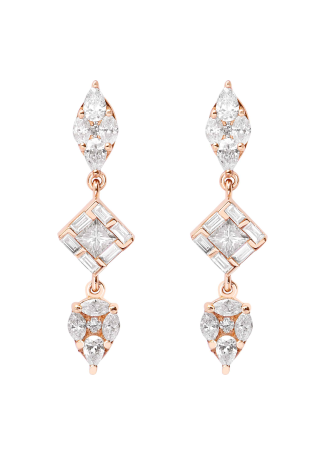 Серьги Djula Delicatesse Белое золото