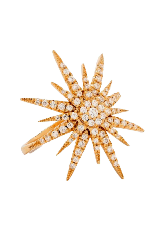 Кольцо Djula Soleil Черное золото