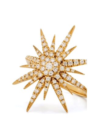 Кольцо Djula Soleil Черное золото