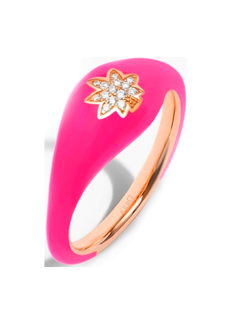 Кольцо Djula Jungle Розовое золото