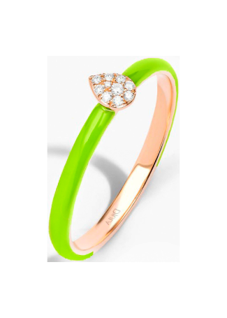 Кольцо Djula Jungle Розовое золото