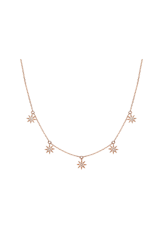 Колье Djula Soleil Белое золото