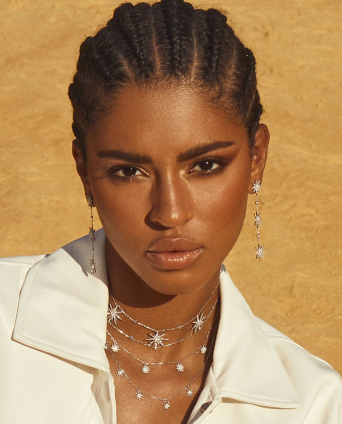 Колье Djula Soleil Розовое золото