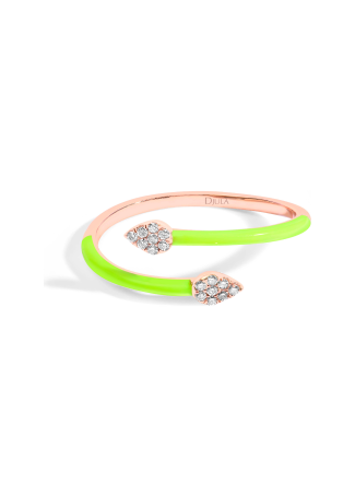 Кольцо Djula Marbella Розовое золото