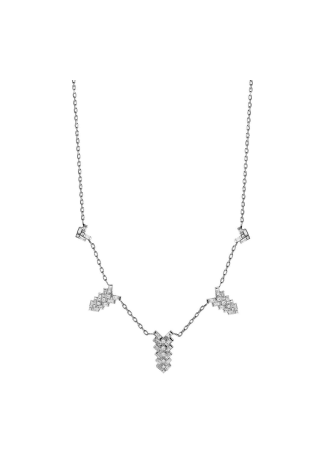 Колье RF Zoe Белое золото