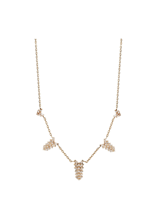 Колье RF Zoe Розовое золото