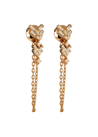 Серьги RF Zoe Розовое золото