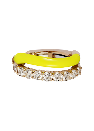 Кафф RF Enamel Розовое золото