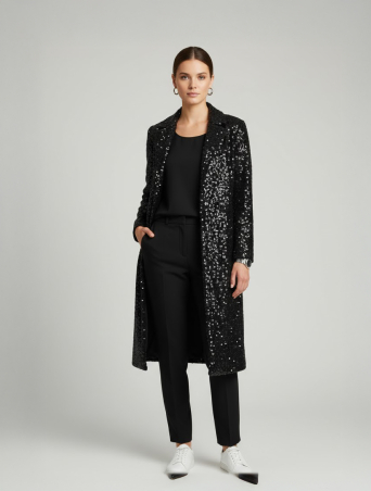 Пальто Zardozi Delight Бархат