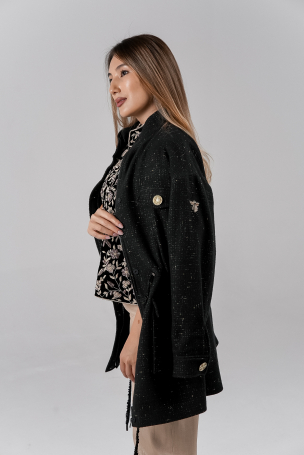 Парка Zardozi Shades of Black Шерсть