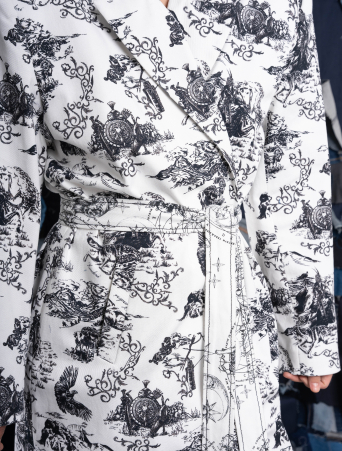 Тренч Zardozi TOMARIS 2024 Хлопок