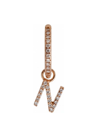 Моно серьга RF Ear Game Розовое золото