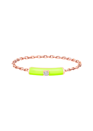 Кольцо Djula Marbella Розовое золото