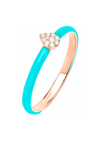 Кольцо Djula Jungle Розовое золото