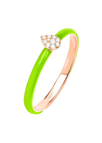 Кольцо Djula Jungle Розовое золото