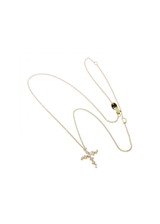 Колье Damiani Fantasy Cut Желтое золото