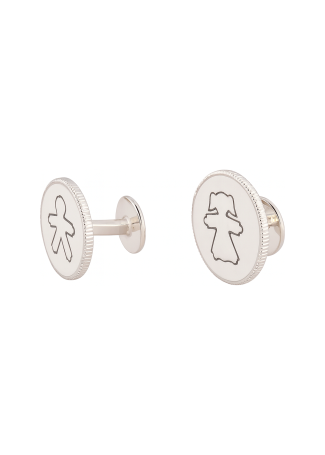 Запонки Geoma Geoma Серебро