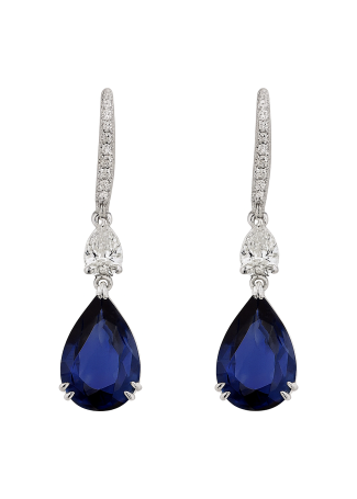 Серьги Crivelli Classic CRV Белое золото