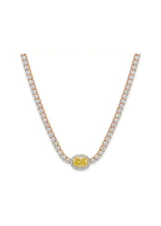 Колье Crivelli Solitaire crv Розовое золото