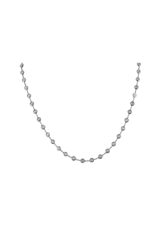 Колье Crivelli Design Белое золото