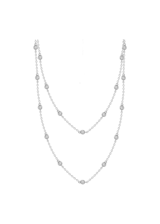 Колье Crivelli Design Белое золото