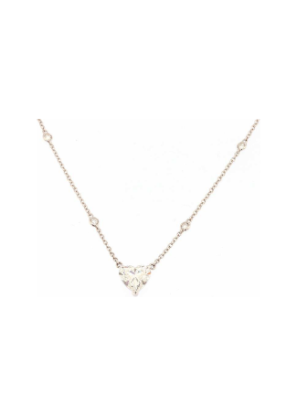 Колье Crivelli Solitaire crv Белое золото