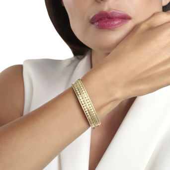 Браслет Damiani Belle Epoque Reel Желтое золото