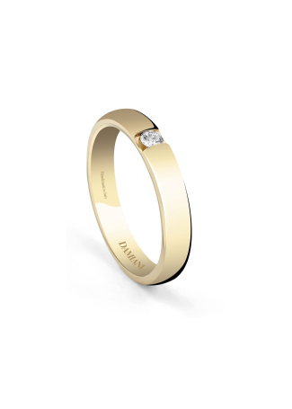 Кольцо обручальное Damiani Le Fedi Damiani Желтое золото