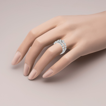 Кольцо Casato Boutique Белое золото
